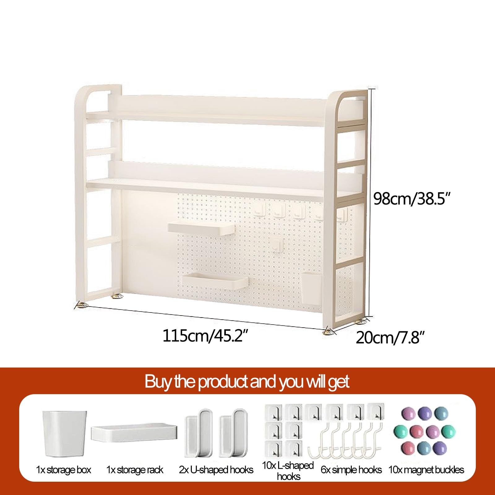 Amazon.co.jp: 有孔ボード デスクペグボード パンチングボード